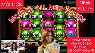 MCLUCK LIVE PLAY🚨ONLY NEW GAMES🚨LETS TALK REDEMPTIONS #mcluck #onlinegambling #slots