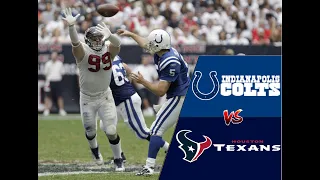 J.J. Watt's First Start! Indianapolis Colts vs Houston Texans Week 1 2011 FULL GAME