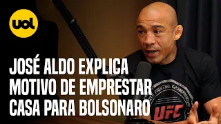 JOSÉ ALDO explica motivo de ter EMPRESTADO casa nos EUA para BOLSONARO: 'Eu vi um negócio'