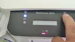 Налаштування багатофункціонального пристрою XEROX WorkCentre 3025, оновлення картриджа.