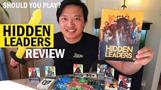 Should You Play HIDDEN LEADERS? | Kickstarter Board Game Preview & Review