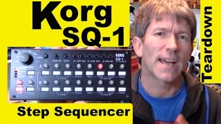 Korg SQ-1 CV Gate Step sequencer Teardown MF#67