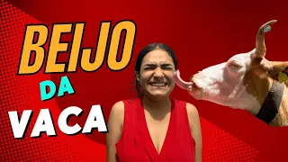 ✨ O beijo da vaca 🐄 | com Quésia Valentim é Mariane 💖 #desafiodobeijodavaca #3k #desafio