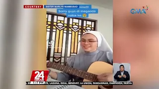 Isang madre, good vibes at inspirasyon ang hatid sa kanyang TikTok entries | 24 Oras