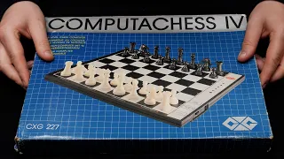 Can I Beat This Chess Computer Before You Fall Asleep? ♔ COMPUTACHESS IV (1988) ♔ ASMR