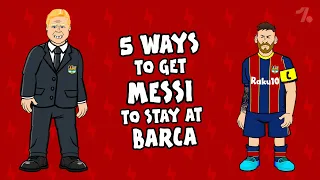 5 ways Messi can STAY at Barça! ► OneFootball x 442oons