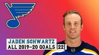 Jaden Schwartz (#17) All 22 Goals of the 2019-20 NHL Season