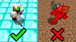 Minecraft UHC but if you stand on the WRONG block, you are instantly ELIMINATED.