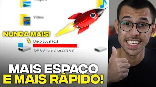 7 Dicas para Liberar Espaço No Pc (sem programas) Limpeza de Disco