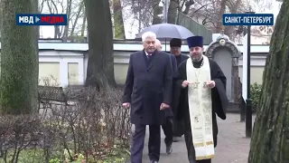 Владимир Колокольцев открыл мемориальную плиту, посвященную министрам внутренних дел