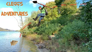 Jumping 30 Feet For River Treasures!