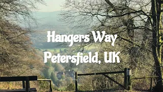 Hiking in the UK - Hangers Way. #naturewalk  with some views from 797ft hill. #takeahike #hiking