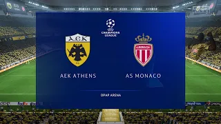 ΑΕΚ - Μονακό  |  UCL (Αγωνιστική 4)  |  FIFA 23 Career