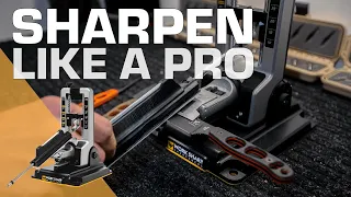 HOW TO SHARPEN ANY KNIFE IN MINUTES — WORK SHARP PROFESSIONAL PRECISION ADJUST SHARPENER