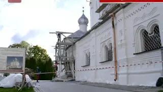 В Хутыни завершены работы по реставрации фасадов памятника архитектуры