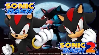 Sonic Dash vs Sonic Dash 2 Sonic Boom Who's the best Shadow? / Shadow vs Shadow