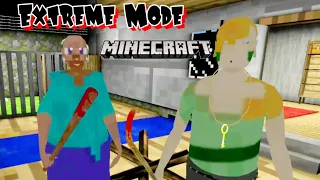 Granny Chapter Two Extreme Mode But With Minecraft Textures