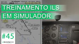 Treinamento ILS em Simulador (eBianch #45)