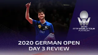 HIGHLIGHTS of Day 3 | 2020 ITTF World Tour German Open