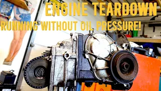 Lada engine ran without oil pressure. Teardown!