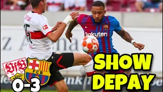 VFB STUTTGART 0-3 FC BARCELONA ✅ RESUMEN DE GOLES Y OCASIONES ⚽️