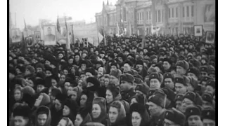 Митинг на площади Ленина в честь XX съезда КПСС, 1956