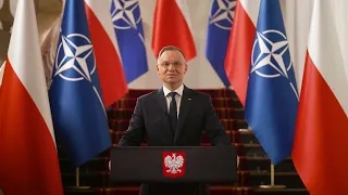 Prezydent Duda: Państwa tworzące NATO muszą działać w sposób odważny i bezkompromisowy!