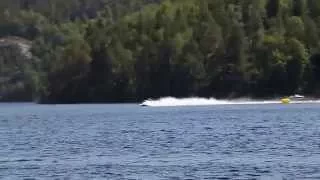 F1 powerboat-testing