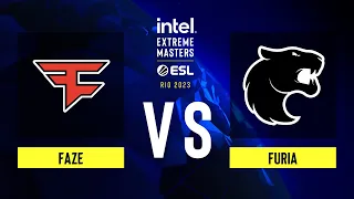 FaZe vs. FURIA - Map 1 [Mirage] - IEM Rio 2023 - Upper bracket