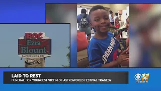 Funeral Held For 9-Year-Old Astroworld Victim Ezra Blount