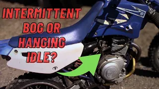 How To Fix Intermittent Bog or Hanging Idle On A Dirt Bike