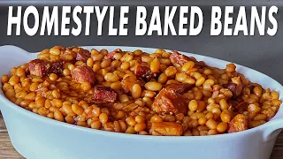 BETTER Than Canned - Homestyle Baked Beans (with LOTS of bacon) From Scratch