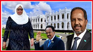 🔴#Live: RAIS SAMIA AMPOKEA RAIS wa SOMALIA - AMKARIBISHA IKULU - TAZAMA MAPOKEZI YAKE...