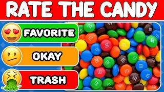 Candy Tier List 🍬 | Rate the Candy Challenge