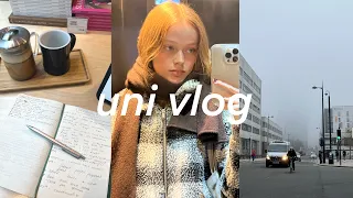 UNI VLOG 👩🏼‍💻 writing my dissertation, library days, studying