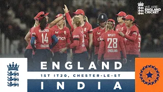 Glenn & Dunkley Star | Highlights - England v India | 1st Women's Vitality IT20 2022