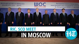 Indian foreign minister Jaishankar meets Russian, Chinese counterparts in Moscow