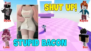 TEXT To Speech Emoji Groupchat Conversations | I Can't Believe That Bacon Girl Stole My Boyfriend