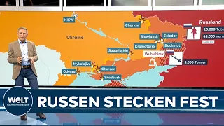 RUSSISCHE MAULHELDEN: 3000 Tonnen Munition pro Tag und kaum Erfolge | WELT Hintergrund