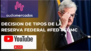 Sigue en #Directo la RUEDA DE PRENSA DE POWELL PRESIDENTE de la #FED #FOMC  #Envivo #livestreaming