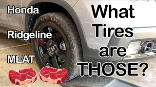 Honda Ridgeline : What Size Tires? Do they rub? Is it Lifted? Well here are the ANSWERS!