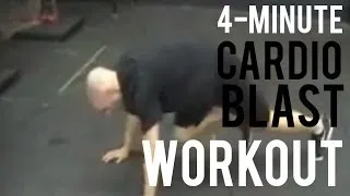 Bodyweight Cardio Workout: 4-Minute Cardio Blast