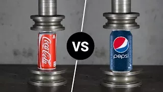 Cola vs Pepsi Под Гидравлическим Прессом | Новогодние Подарки