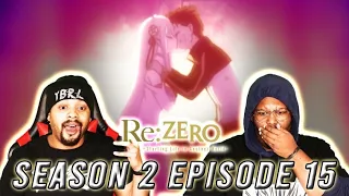 SUBARU FINALLY TELLS Emilia! Re Zero Reaction Season 2 Episode 15