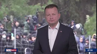 Nowy spot PiS. Minister Błaszczak przypomniał, jak opozycja atakowała broniących wschodniej granicy