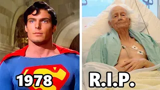 SUPERMAN (1978) Cast THEN AND NOW 2023, All cast died tragically!