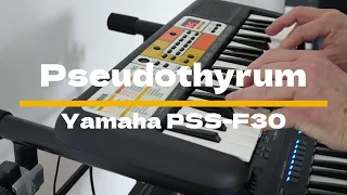 I Played My Own Dance Track "Pseudothyrum" On The Yamaha PSS-F30 Mini Keyboard