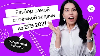 Разбор самой стремной задачи из ЕГЭ-2021 | ЕГЭ ХИМИЯ 2022 | СОТКА