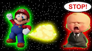 8 Mario & Boss Baby Fart Sound Variations in 47 seconds