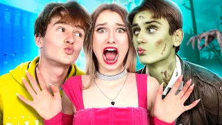 We Survived the Zombie Apocalypse || I Became a Zombie for 24 Hours